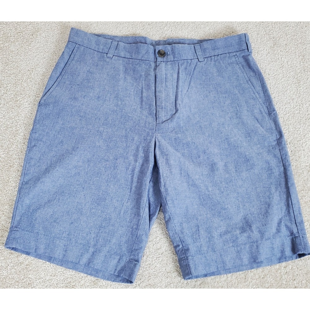 Brooks Brothers Men's‎ Shorts Size 34 Actually Measures 35" Blue